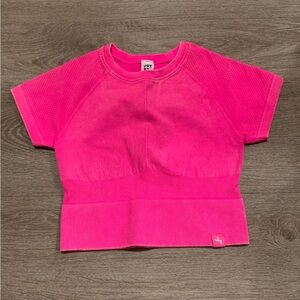 JoyLab Neon Pink Crop Top Size S